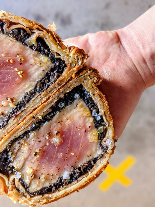 Mooloolaba Yellowfin Tuna Wellington & Tuna Gravy